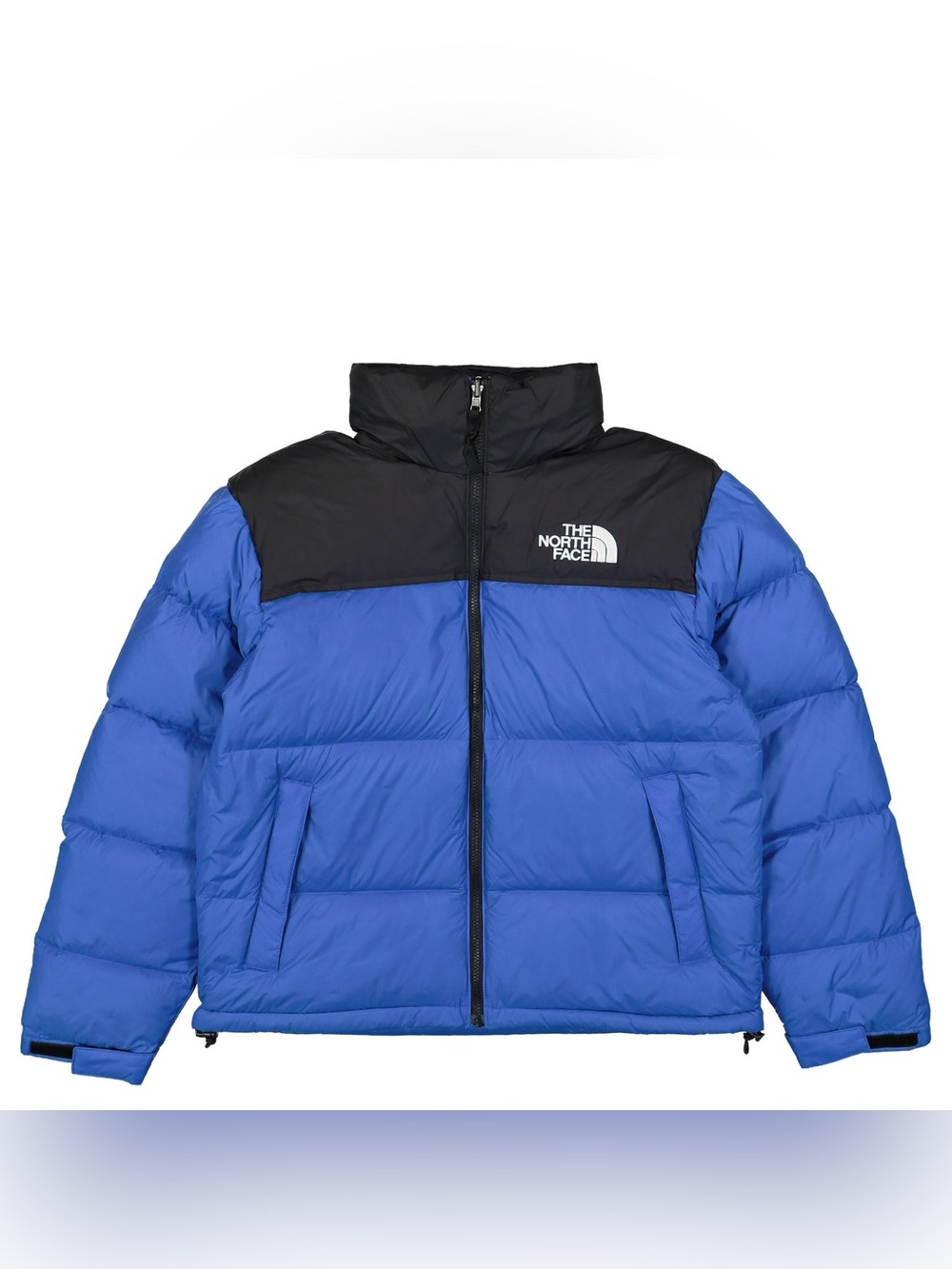 The North Face 1996 Retro Nuptse Jacket Youth M 10 700 Fill Down Blue Black